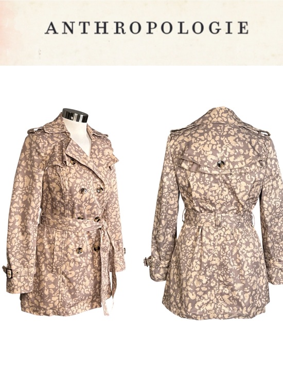 Daughters Of The Liberation Jackets & Blazers - ANTHROPOLOGIE DAUGHTERS OF THE LIBERATION SUBTLE SURVIVAL LEOPARD PRINT COAT